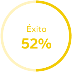Gráfico de éxito 69%