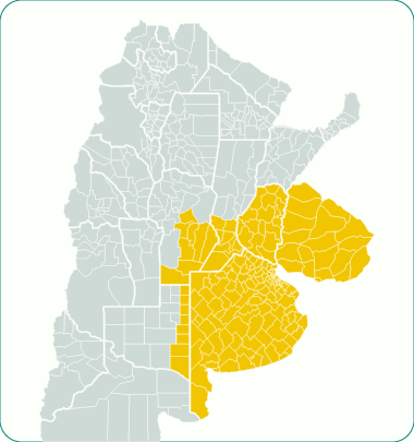 Mapa region recomendda Seimbra tardia